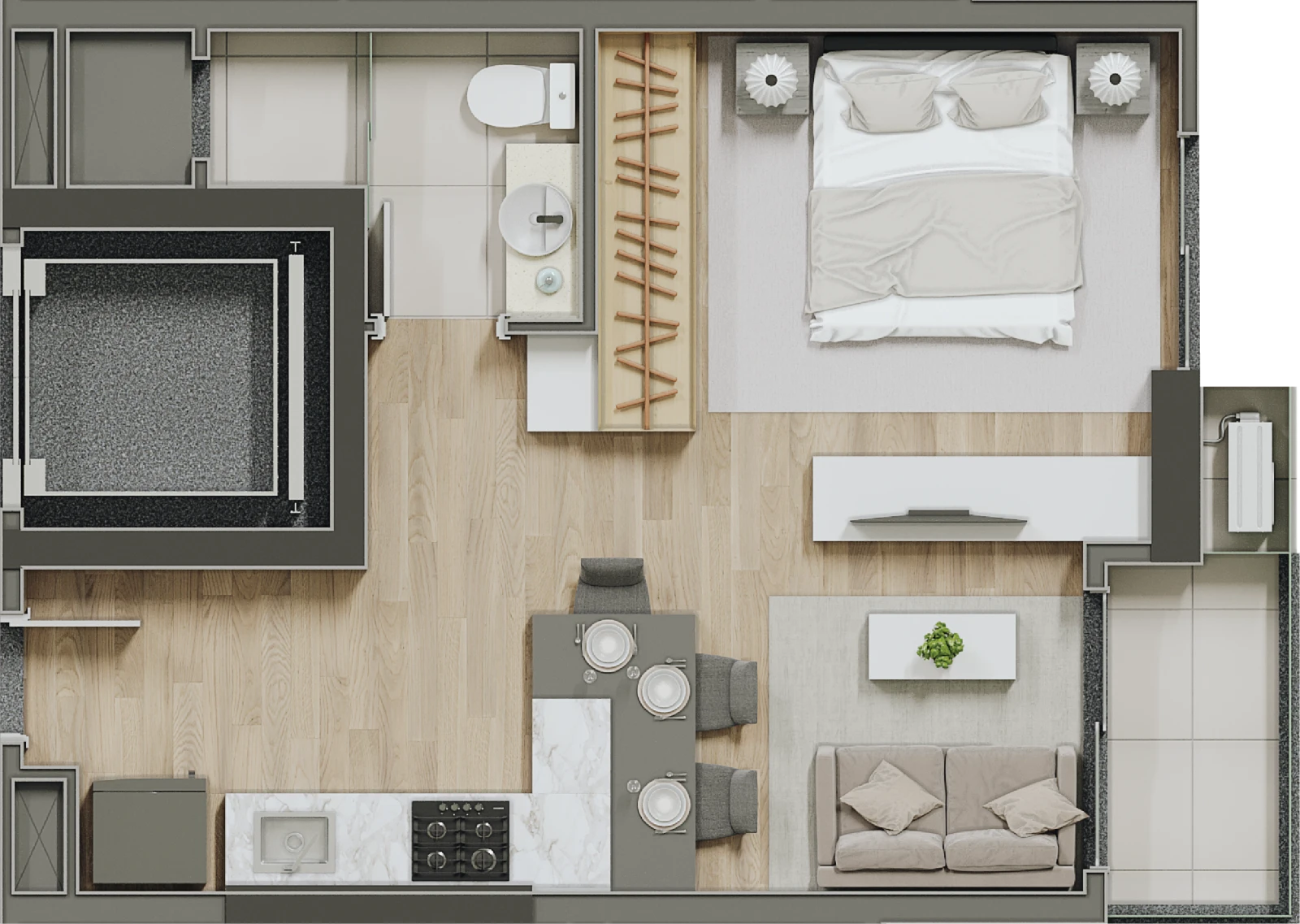 Planta do Loft